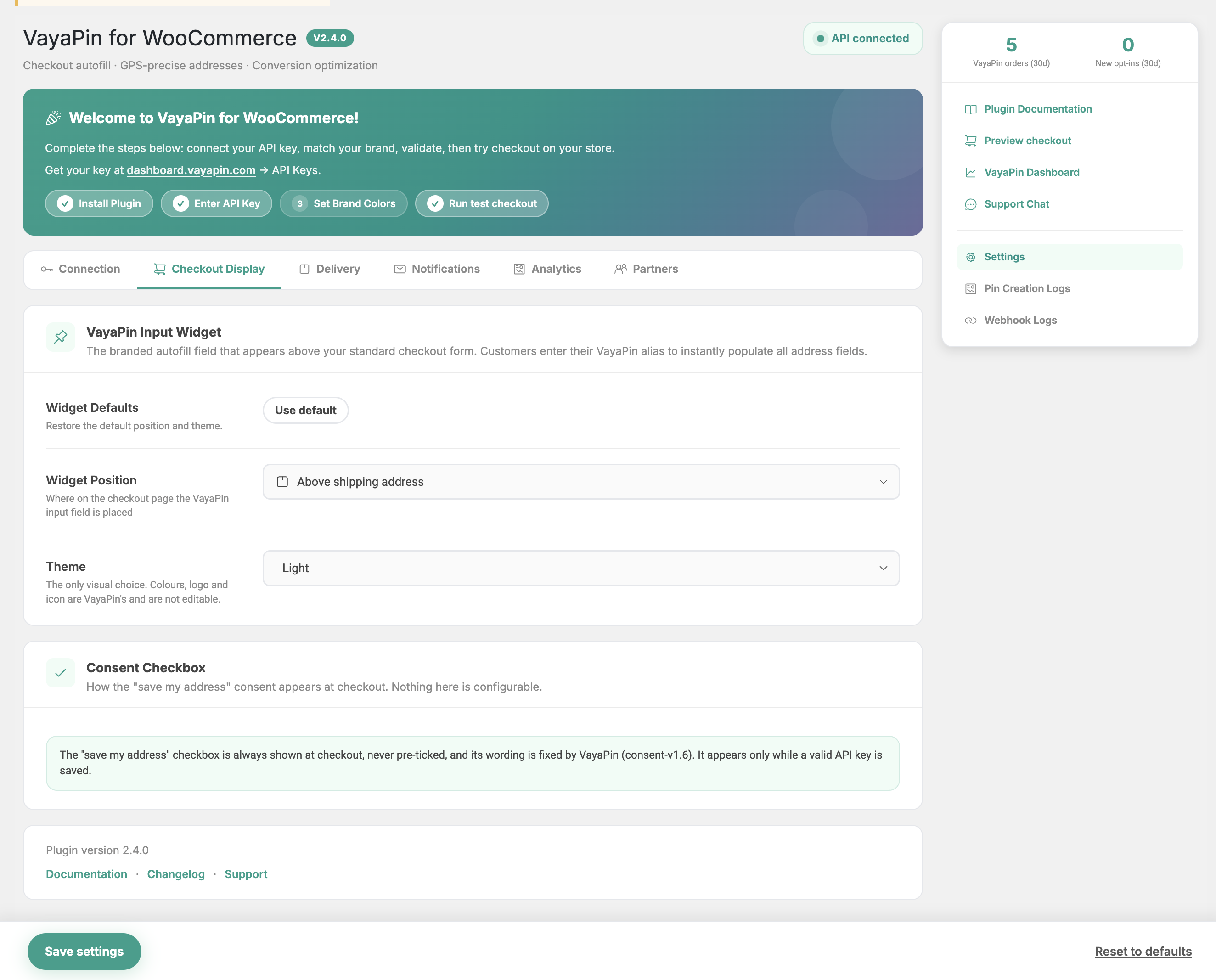 Plugin overview screenshot