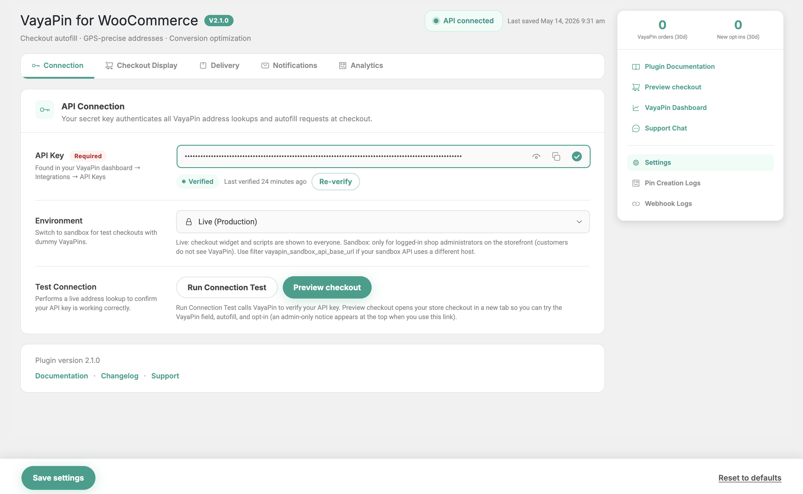 Plugin overview screenshot